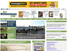 Tablet Screenshot of getwoodworking.com